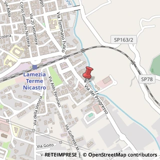 Mappa Via del Progresso, 67, 88046 Lamezia Terme, Catanzaro (Calabria)