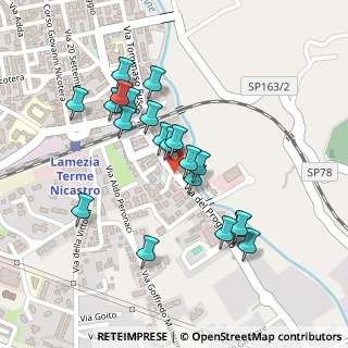Mappa Via del Progresso Contr.Scina, 88046 Lamezia Terme CZ, Italia (0.2305)