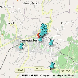 Mappa Via Gesualdo Scardamaglia, 88046 Lamezia Terme CZ, Italia (1.50083)