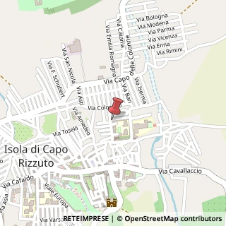 Mappa Via cecita, 1, 88900 Crotone, Crotone (Calabria)