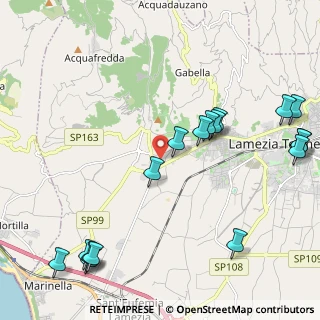 Mappa SP 163, 88046 Lamezia Terme CZ, Italia (3.02)