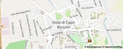 Mappa Isola di Capo Rizzuto