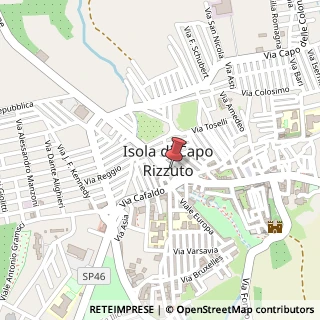 Mappa Via crotone 44, 88841 Isola di Capo Rizzuto, Crotone (Calabria)