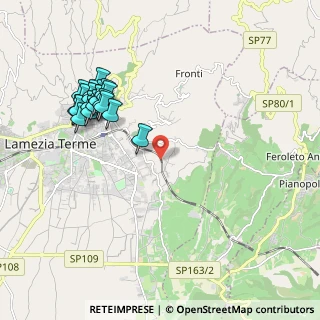 Mappa Via Peter Benenson, 88046 Lamezia Terme CZ, Italia (2.369)