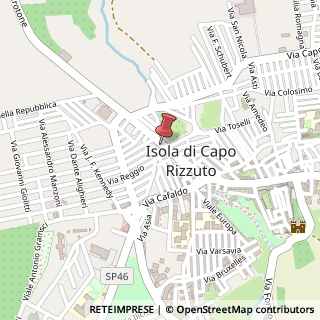 Mappa Via Crotone, 55, 88841 Isola di Capo Rizzuto, Crotone (Calabria)
