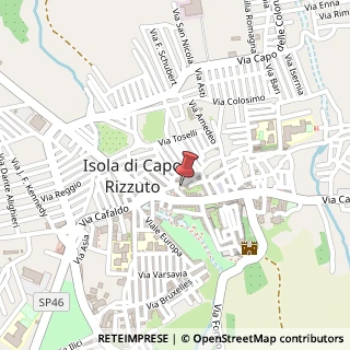 Mappa Via Tesoro, 88841 Isola di Capo Rizzuto, Crotone (Calabria)