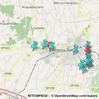 Mappa Via Prunia, 88046 Lamezia Terme CZ, Italia (2.91417)