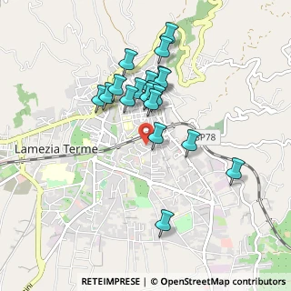 Mappa Via Enrico de Nicola, 88046 Lamezia Terme CZ, Italia (0.87158)