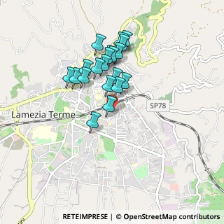 Mappa Via Enrico de Nicola, 88046 Lamezia Terme CZ, Italia (0.8205)