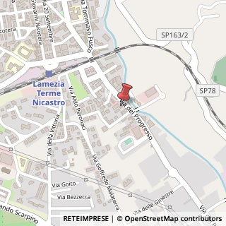 Mappa Via del Progresso, 32, 88046 Lamezia Terme, Catanzaro (Calabria)