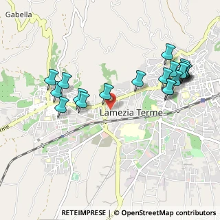 Mappa Via Amelia Colavita, 88046 Lamezia Terme CZ, Italia (1.2345)