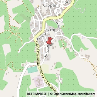 Mappa Via calabria 3, 88051 Cropani, Catanzaro (Calabria)