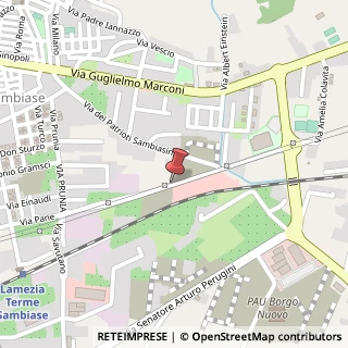Mappa Via Sant'Umile da Bisignano, 17, 88046 Lamezia Terme, Catanzaro (Calabria)