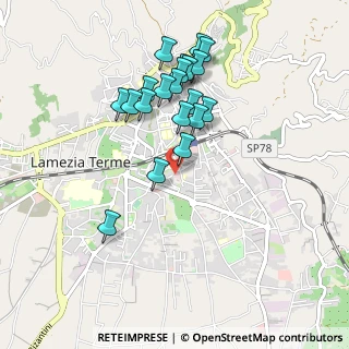 Mappa Via Pietro Nenni, 88046 Lamezia Terme CZ, Italia (0.9555)