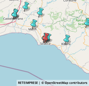 Mappa Via Vincenzo Monti, 92019 Sciacca AG, Italia (21.1)