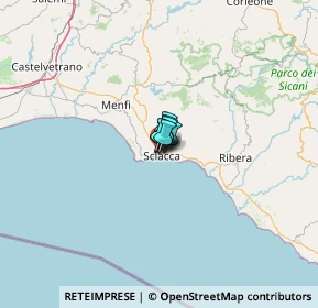 Mappa Via Vincenzo Monti, 92019 Sciacca AG, Italia (25.95538)
