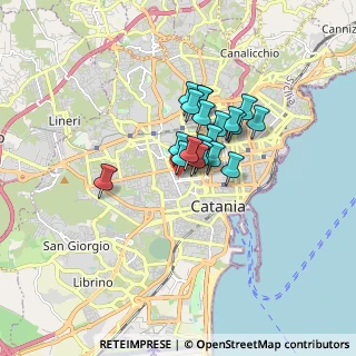 Mappa Piazza Maria Montessori, 95124 Catania CT, Italia (1.193)