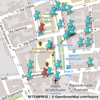 Mappa Piazza Maria Montessori, 95124 Catania CT, Italia (0.08769)