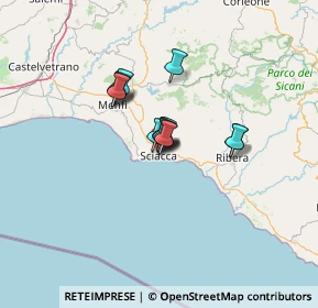 Mappa Via Tumolieri, 92019 Sciacca AG, Italia (8.31615)