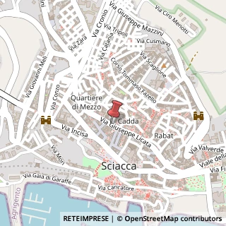 Mappa Via Licata Giuseppe, 104, 92019 Sciacca, Agrigento (Sicilia)