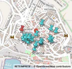 Mappa Via Tumolieri, 92019 Sciacca AG, Italia (0.204)