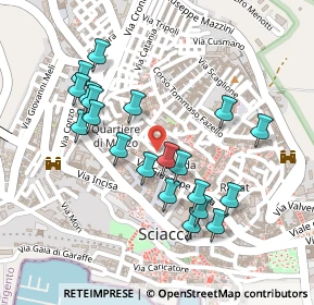 Mappa Via Tumolieri, 92019 Sciacca AG, Italia (0.2555)