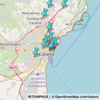 Mappa Via Francesco Crispi, 95131 Catania CT, Italia (3.22364)