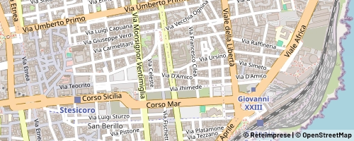 Mappa Catania