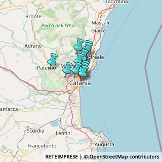 Mappa Via Francesco Crispi, 95131 Catania CT, Italia (7.33417)