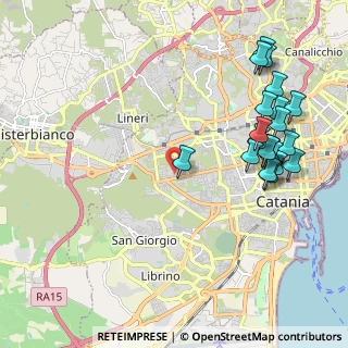 Mappa Via Giacomo Pagliari, 95123 Catania CT, Italia (2.7295)