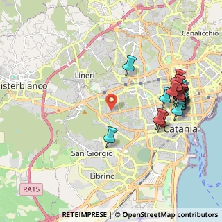 Mappa Via Giacomo Pagliari, 95123 Catania CT, Italia (2.6385)