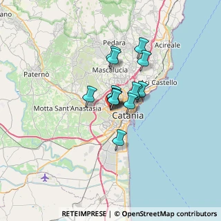 Mappa Via Giacomo Pagliari, 95123 Catania CT, Italia (4.34857)