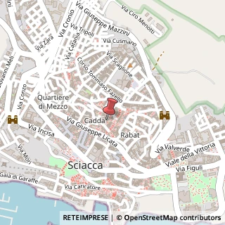 Mappa Via Oliveri,  13, 92019 Sciacca, Agrigento (Sicilia)