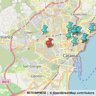Mappa Via Francesco Gallo, 95123 Catania CT, Italia (2.66091)