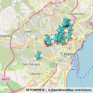 Mappa Via Francesco Gallo, 95123 Catania CT, Italia (1.745)