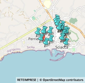 Mappa Via Porta della Perriera, 92019 Sciacca AG, Italia (0.7825)