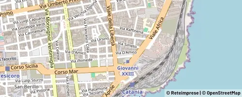 Mappa Catania