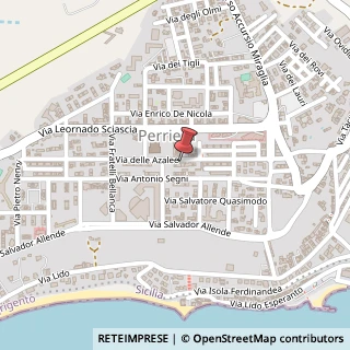Mappa Via delle Azalee, 37, 92019 Sciacca AG, Italia, 92019 Sciacca, Agrigento (Sicilia)