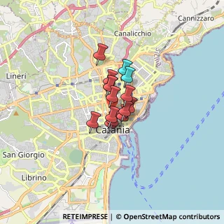 Mappa Piazza Giuseppe Sciuti, 95131 Catania CT, Italia (0.90267)
