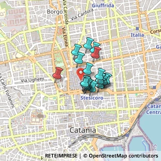 Mappa Via Gemmellaro, 95131 Catania CT, Italia (0.2775)