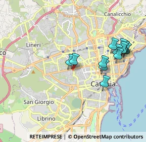 Mappa Via Ammiraglio Caracciolo, 95037 Catania CT, Italia (2.21769)