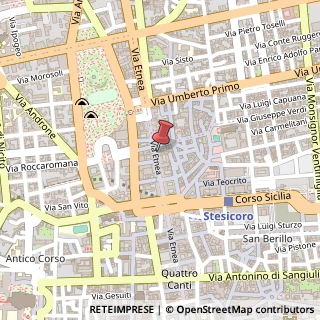 Mappa Via Etnea, 230, 95131 Catania, Catania (Sicilia)