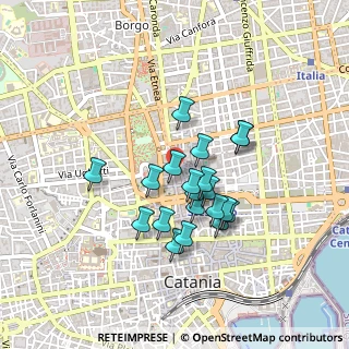 Mappa Via Vincenzo Costarelli, 95131 Catania CT, Italia (0.395)