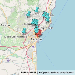Mappa Via Colajanni Napoleone, 95131 Catania CT, Italia (6.85833)