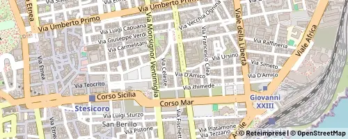 Mappa Catania