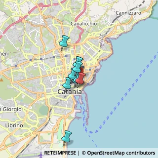 Mappa Via Colajanni Napoleone, 95131 Catania CT, Italia (1.06909)