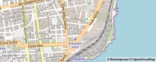 Mappa Catania
