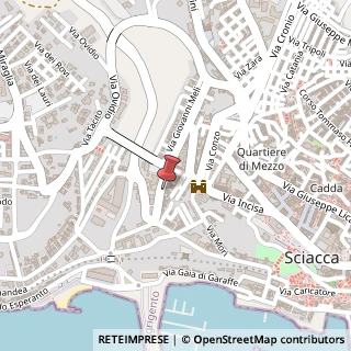 Mappa Via Modigliani, 62, 92019 Sciacca, Agrigento (Sicilia)