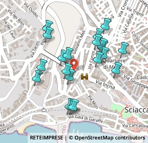 Mappa Via Amedeo Modigliani, 92019 Sciacca AG, Italia (0.245)