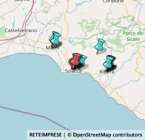 Mappa Via Amedeo Modigliani, 92019 Sciacca AG, Italia (9.711)